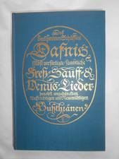 Deutsche Literatur-Arno HOLZ, Dafnis..1938 EA d.endgült.Fassung,336 S. OLn,gt.Ex