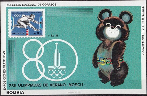 Olympische spiele 1980 - olympische,
