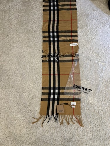 Burberry kaschmir schal beige - burberry,