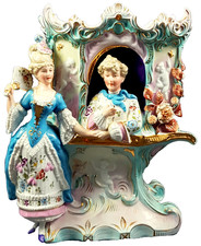 antike Porzellanfigur
