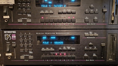 Ensoniq eps racksampler - eps, 16+,