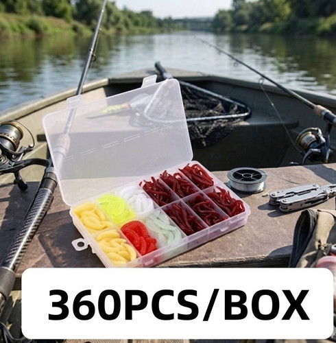 360 teile angelköder set - teile,