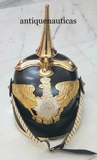 Deutsche Pickelhaube Leder