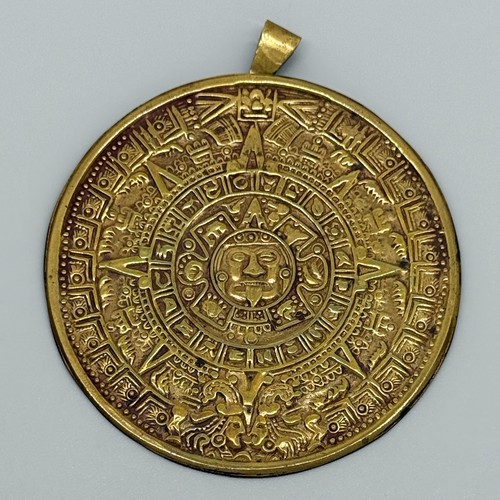 Xxl azteken kalender anhänger - azteken,