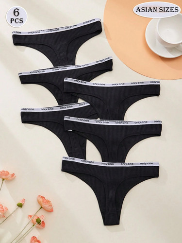 6er pack damen - tanga, slips