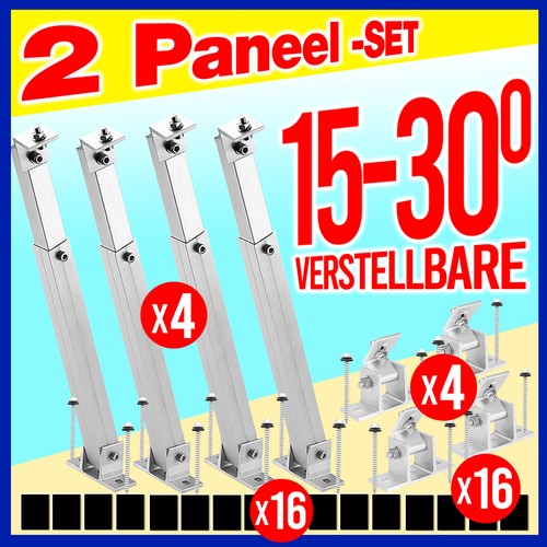 Solarmodul halterung 2er set - solarmodul,