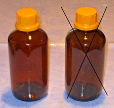eine Apothekerflasche Braunglas Weithals Chemie 1000 ml mit Qualitätsverschluss