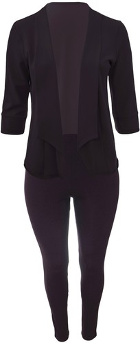 Lila blazer mit passendem - lila,