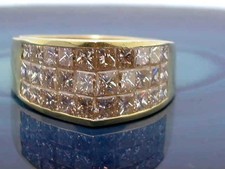DIAMANT RING 750 GELBGOLD  ca