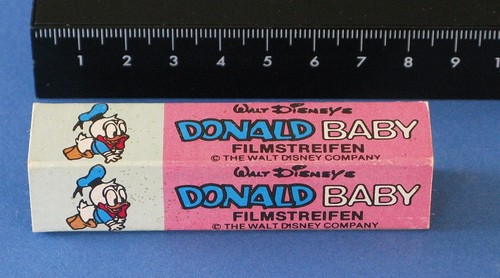 Kaugummi filmstreifen donald - kaugummi-filmstreifen, "donald