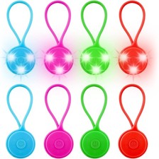 LED Blinklicht Schulranzen, 8 Stück LED Reflektoren Kinder Sicherheitslicht