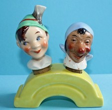 Alte Goebel Porzellan Schnapsnasen Duo Tirolerhut XP47 / Set / Pourer / Verseur