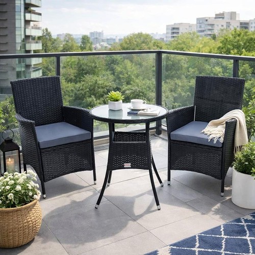 Polyrattan gartenmöbel set - polyrattan,