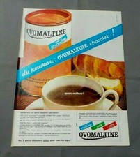 PUB WERBUNG ALTE ANZEIGE CLIPPING 180519 / OVOMALTINE SCHOKOLADE KAFFEE ODER DEKA