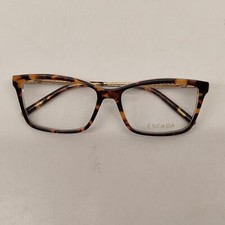 ESCADA Brillengestell Damen VESC 85Havanna Gold - 55/15/135 - Neu !!! (10)