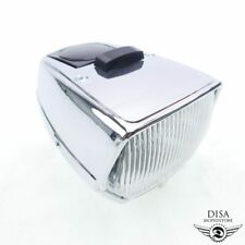 Scheinwerfer für Hercules M1 M2 M4 M5 M 1 2 4 5 chrom mit Lichtschalter