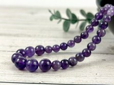 Natürlicher Amethyst glatt