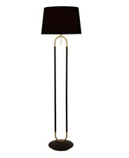 Stehlampe Stehleuchte Searchlight Jazz H161cm modern Schirm Metall Wohnzimmer