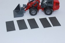 5 x Solarmodule Solarplatte Solarzelle Spur G Gebäude Haus 1:32 NEU Diorama