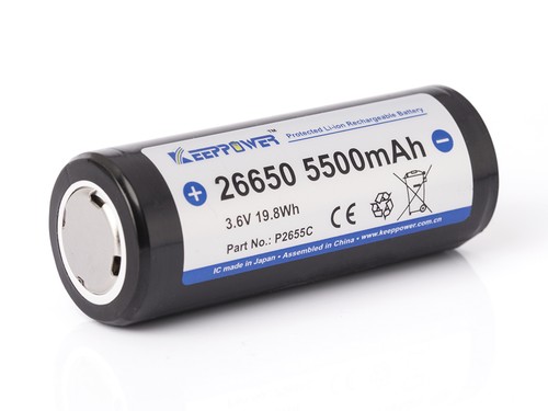 Keeppower lithium ionen akku - lithium,