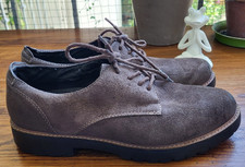 Medicus Damenschuhe Schnürschuhe Halbschuhe Beige Gr.38,5  5,5G Sehr Gut