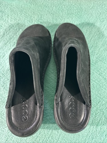 Ecco black leather upper - ecco,