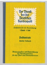 Bundespost Leitfaden Ausbildung 1960 Postbetrieb Einfacher Postdienst 1968