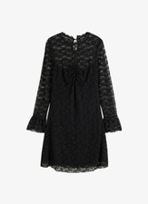 Spitzenkleid Gr. 44/46 Schwarz