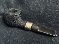 Nording Smoking Pipe, 9mm Filter, Partially Rusticated, Estate, Danish Handmade