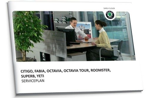 Deutsches skoda serviceheft - skoda, 7