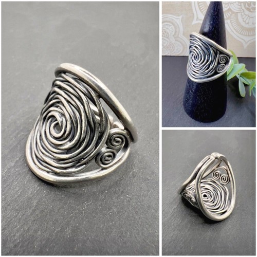 Ring spirale geflecht - geflecht, massiv