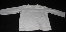 BABY LANGARMSHIRT CREMEWEISS