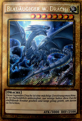 Blauäugiger weißer drache - blauäugiger,