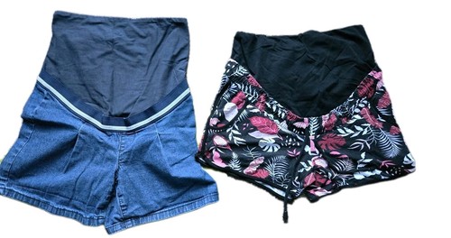 Umstandsmode kurze hosen 2er - hosen,