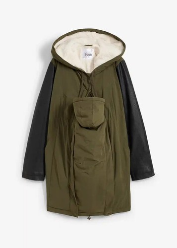 Umstandsjacke mit teddyfutter - umstandsjacke,