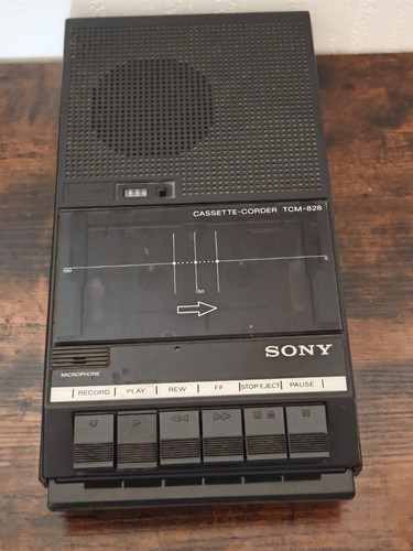 Sony tcm 828 - sony, cassette-corder