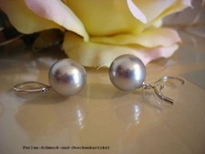 Ohrringe Ohrhänger  in Grau