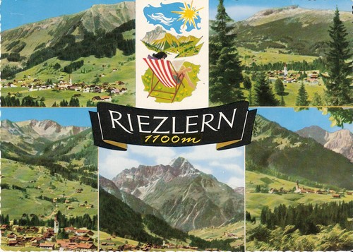 Ansichtskarte riezlern - ak, /