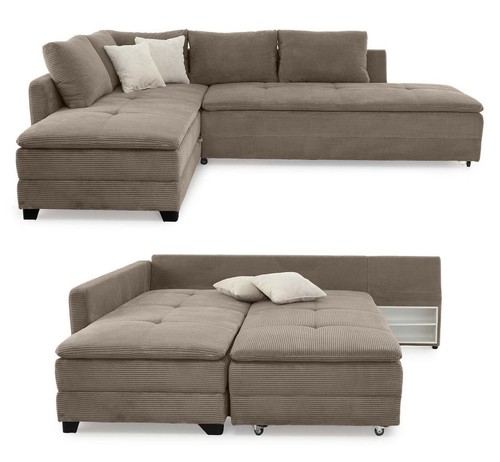 Ecksofa-Dauerschläfer