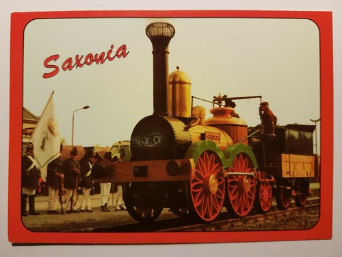 Postkarte dampflokomotive - ak,