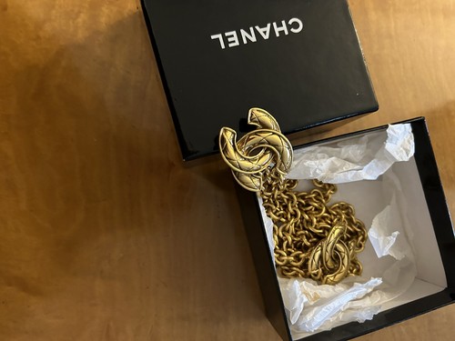 Chanel vintage gold kette - chanel,