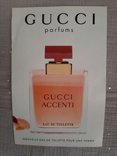 Werbepapier Parfum. Gucci Parfüm Akzente von 1996