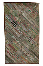 175x98 cm vintage orient Patchwork Teppich Wandbehang bettdecke Bedcover  22/27