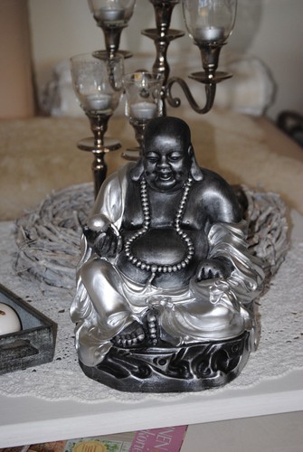 Buddha figur lachender dicker - buddha,