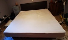 Wasserbett komplett dual, 2,20 x 2,00 dunkelbraun, von Knöchel