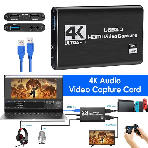 Usb game capture card 4k - usb,
