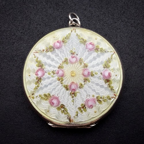Jugendstil medaillon anhänger - jugendstil,