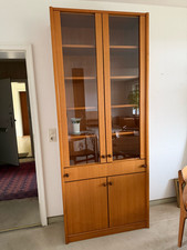 Vintage Teak Vitrine