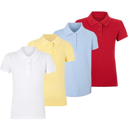 Mädchen poloshirt alter bis - 4,