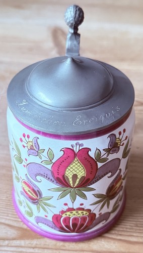 Bierkrug zinndeckel liter - 0, 5
